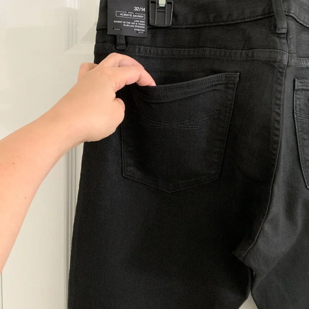 NWT Gap 1969 Always Skinny Jeans, Size 32/14 - Picture 7 of 15